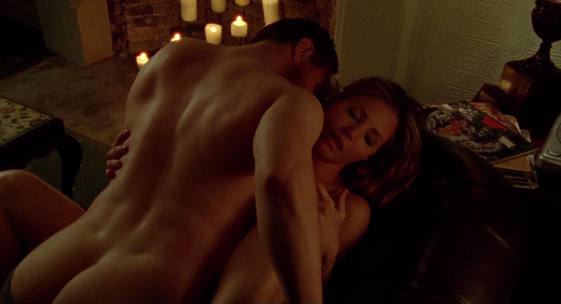 There is not so much nudity but Charisma Carpenter looks pretty hot in sex scene...