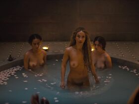 Jamaica Vaughan nude, Ivana Baquero nude, Eden Hart nude, India Shaw-Smith nude, etc - Spartacus: House of Ashur s01e01, e02 (2025)