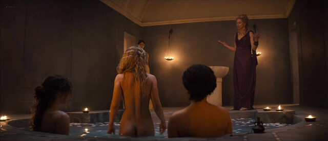Jamaica Vaughan nude, Ivana Baquero nude, Eden Hart nude, India Shaw-Smith nude, etc - Spartacus: House of Ashur s01e01, e02 (2025)