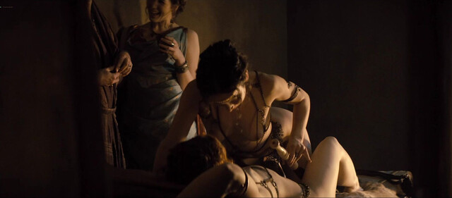 Jamaica Vaughan nude, Ivana Baquero nude, Jaime Slater nude, Tenika Davis nude, etc - Spartacus: House of Ashur s01e05 (2025)