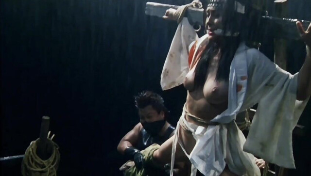 Aya Sugimoto nude, Fujiko nude - Flower and Snake 2: Pari/Shizuko (2005)