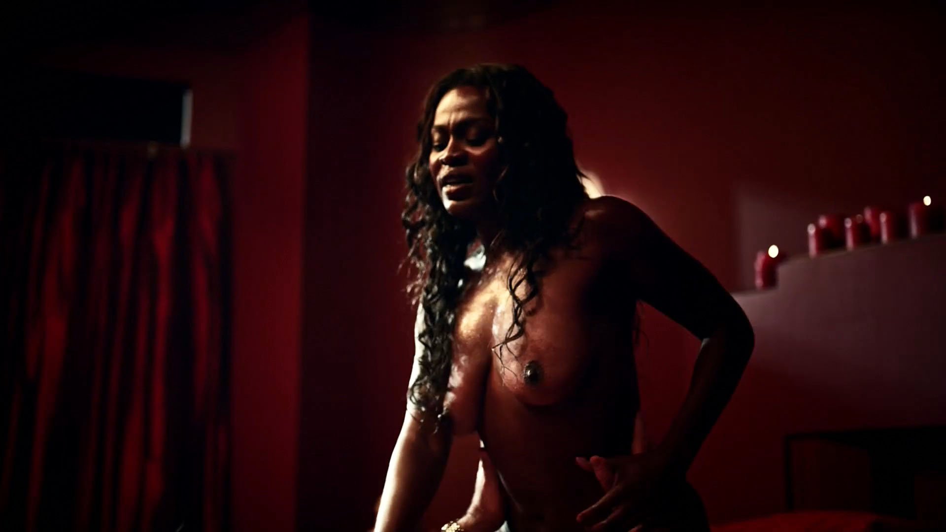 Yetide Badaki, American Gods, nude celebs, nude scene, nude on tv shows, nu...