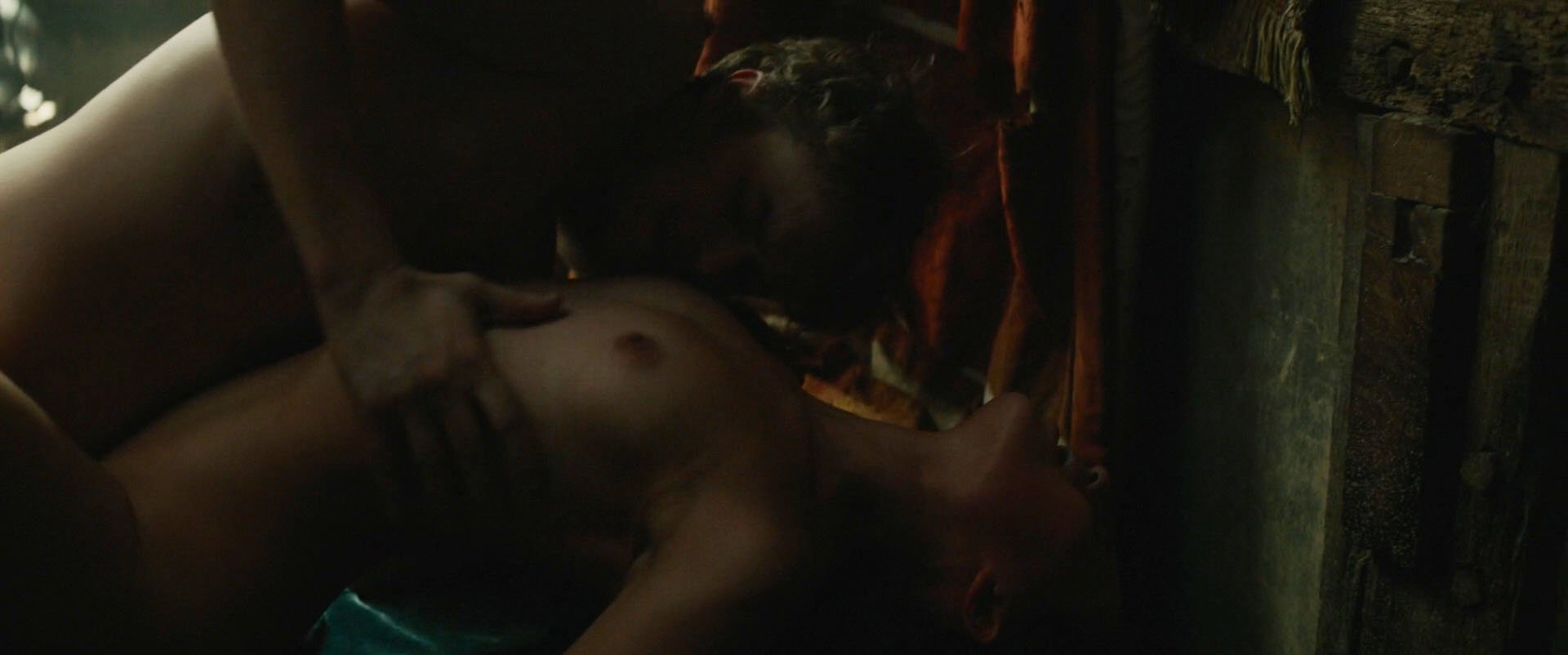 Alicia Vikander in nude scene from Tulip Fever (2017). 