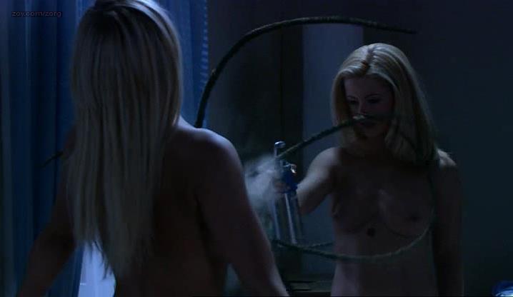 Kim Poirier in nude scene from Decoys which was released in 2004. 
