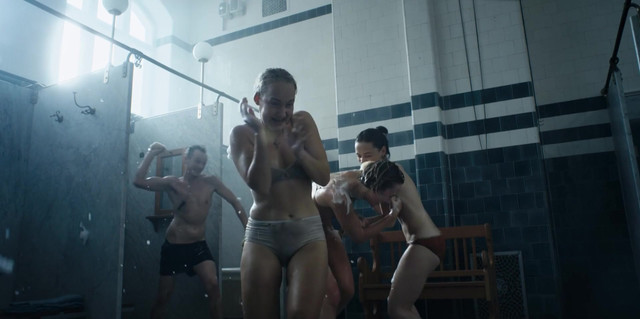 Alba August sexy, Angela Bundalovic nude, Jessica Dinnage nude - The Rain s01e05 (2018)