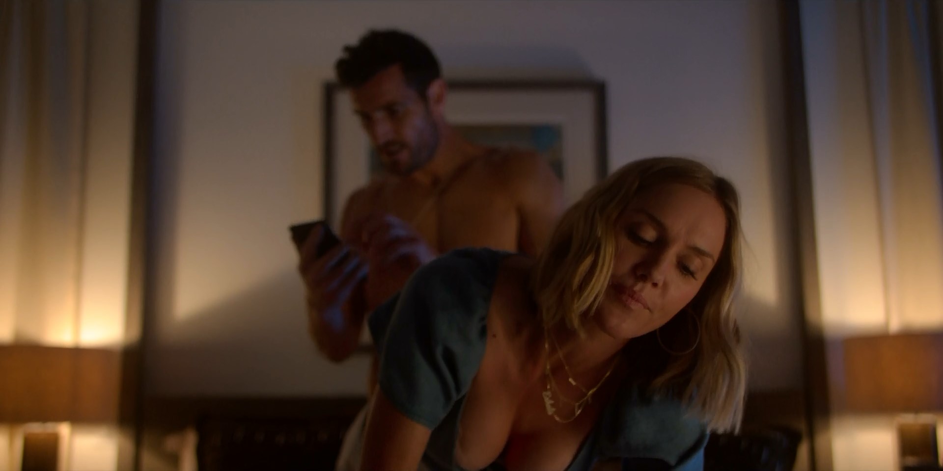 Erinn Hayes has sexy scenes in the show “Huge in France” season 1 episodes ...