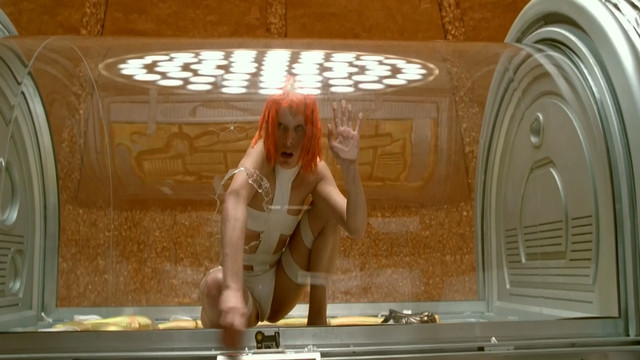 Milla Jovovich nude - The Fifth Element (1997)