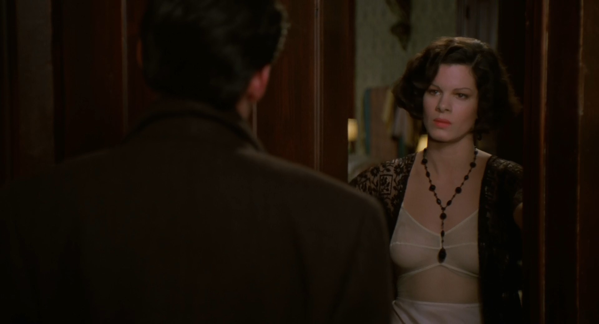 Marcia Gay Harden is looking sexy in the movie “Miller's Crossing” whi...