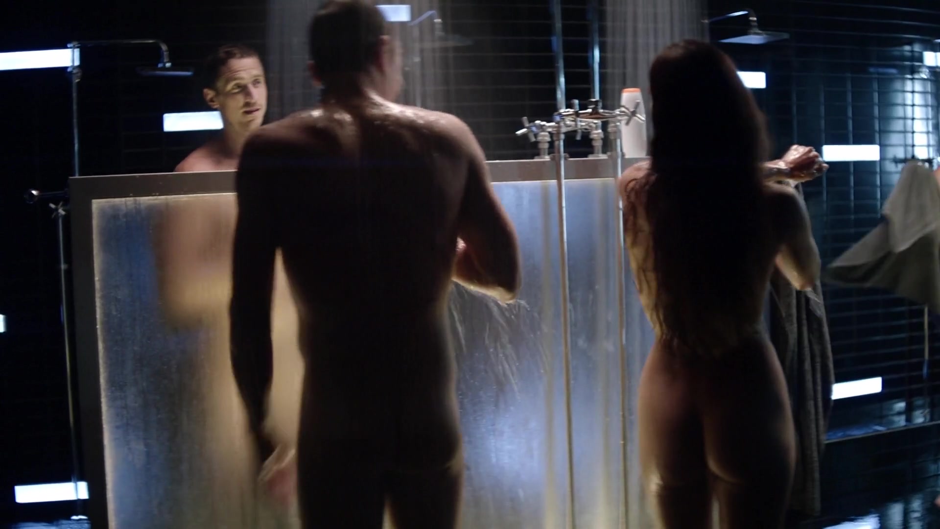 Kim Engelbrecht has a nude scene in the show “Dominion” season 1 episode 1 ...