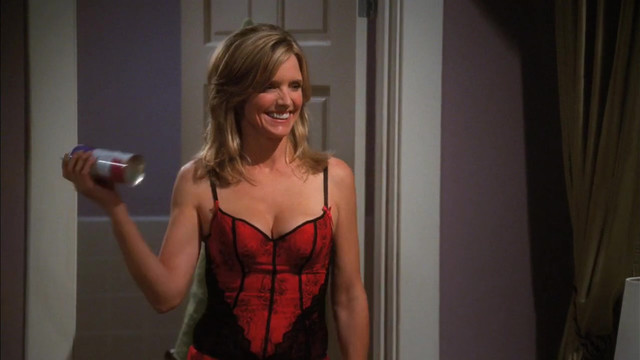 Courtney Thorne-Smith sexy - Two and a Half Men s08e01 (2010)