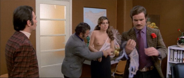 Carla Romanelli nude, Marta Fabiani nude, Gabriella Lepori nude - Milano rovente (1973)