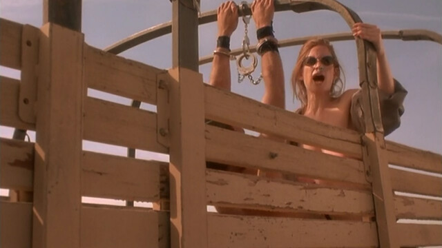 Deborah Shelton nude, Bridget Marks nude - Circuitry Man II (1994)