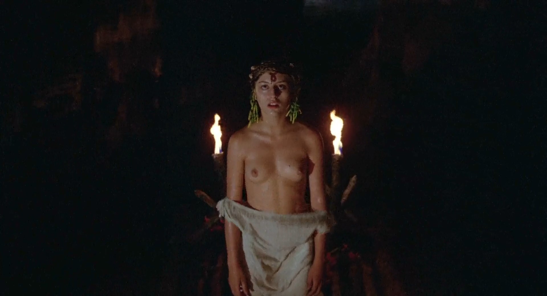 Deborah Shelton nude, Lydia Cornell sexy, Mary Louise Weller sexy, Irini Tripkou nude - Blood Tide (1982)