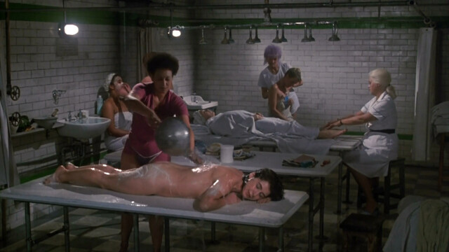 Sarah Miles nude, Patti Love nude, Felicity Dean nude, Vanessa Redgrave nude - Steaming (1985)