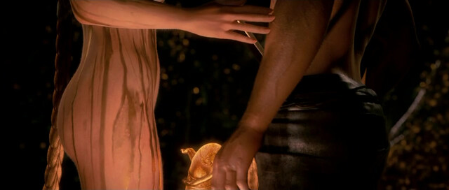 Angelina Jolie nude - Beowulf (2007)