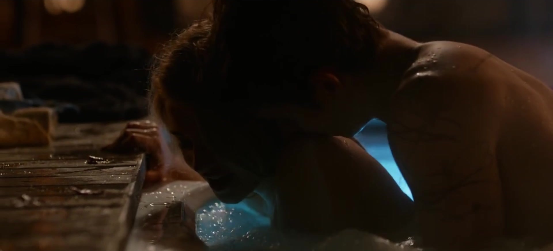 Josephine Langford has sexy moments in the movie “After We Fell” which was ...