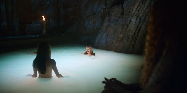 Freya Allan sexy, Agnes Born nude, Anya Chalotra sexy – The Witcher s02e01e03 (2021)