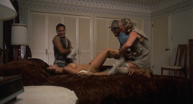 Silvana Gallardo nude, Robin Sherwood nude, Melody Santangello nude, Leslie Graves nude – Death Wish II (1982)
