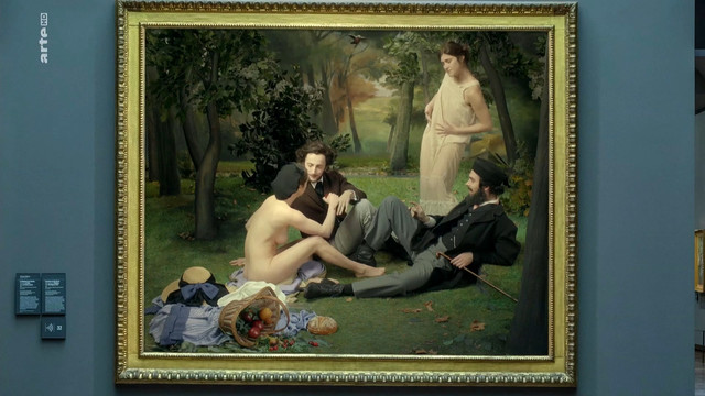 Camille Demoures nude – A Musee vous, a musee moi Le Dejeuner sur l'herbe nude – Libertinage (2019)