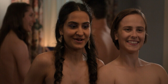 Pauline Chalamet nude, Amrit Kaur nude, Nili Rain Segal nude, Lauren Spencer sexy – The Sex Lives of College Girls s01e02 (2021)