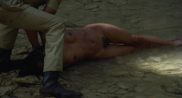 Laura Gemser nude – Invaders of the Lost Gold (Horror Safari) (1982)