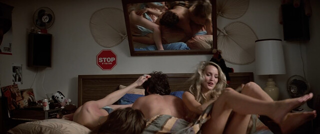 Jerry Hall nude, Cyndy Hall sexy – Urban Cowboy (1980)