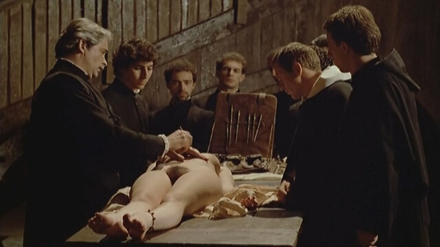 Beatrice Dalle nude, Corinne Touzet nude – La visione del sabba (1988)