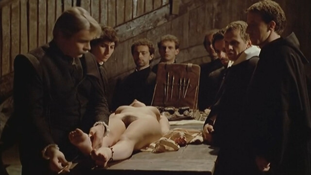 Beatrice Dalle nude, Corinne Touzet nude – La visione del sabba (1988)