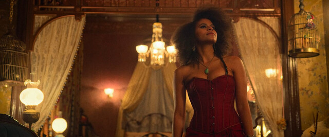Zazie Beetz sexy, Aahkilah Cornelius sexy – The Harder They Fall (2021)