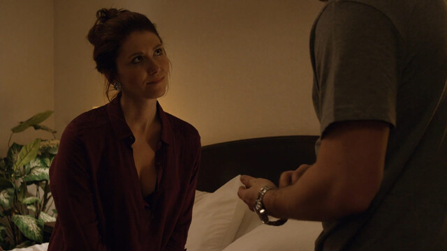 Jewel Staite sexy – Not with His Wife (Undercover Wife) (2016)
