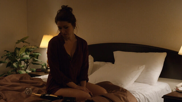 Jewel Staite sexy – Not with His Wife (Undercover Wife) (2016)
