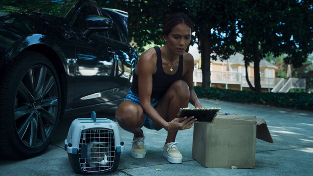 Lesley-Ann Brandt sexy, Rachel True sexy – Horror Noire (2021)