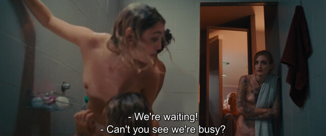 Agathe Rousselle nude, Garance Marillier nude – Titane (2021)