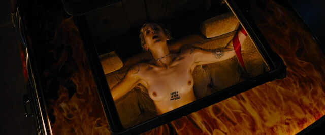 Agathe Rousselle nude, Garance Marillier nude – Titane (2021)