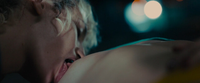 Agathe Rousselle nude, Garance Marillier nude – Titane (2021)