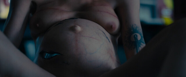 Agathe Rousselle nude, Garance Marillier nude – Titane (2021)