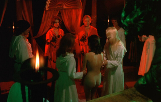 Ann Michelle nude, Vicki Michelle nude, Patricia Haines nude – Virgin Witch (1972)