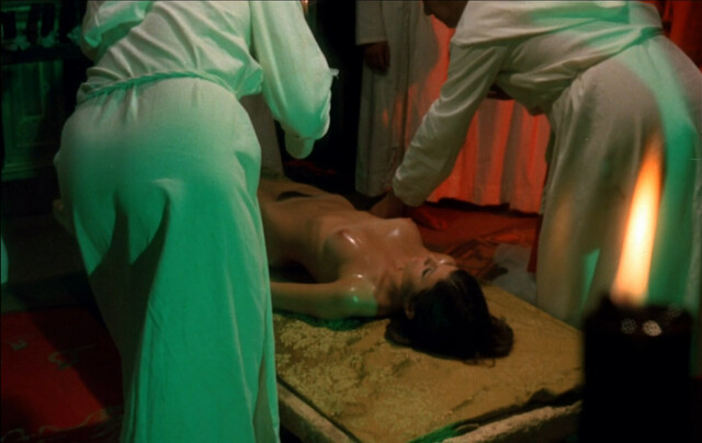 Ann Michelle nude, Vicki Michelle nude, Patricia Haines nude – Virgin Witch (1972)