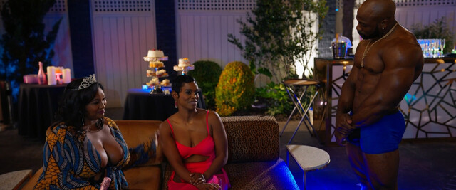Eva Marcille sexy, Chinyere Dobson nude, Nzinga Imani nude, Rashan Ali sexy – All the Queen's Men s01e07-10 (2021)