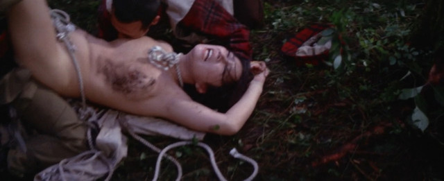 Naomi Tani nude, Terumi Azuma nude – Wife to Be Sacrificed (Ikenie fujin) (1974)