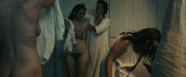 Lou de Laage nude, Coralie Russier nude, Martine Schambacher nude – The Mad Women’s Ball (Le bal des folles) (2021)