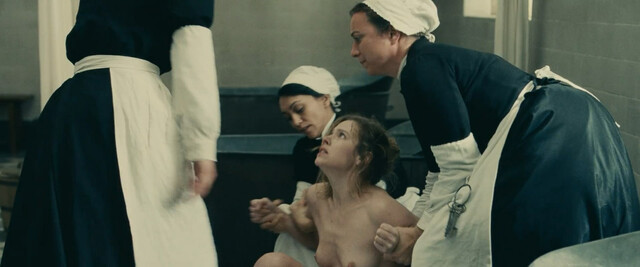 Lou de Laage nude, Coralie Russier nude, Martine Schambacher nude – The Mad Women’s Ball (Le bal des folles) (2021)