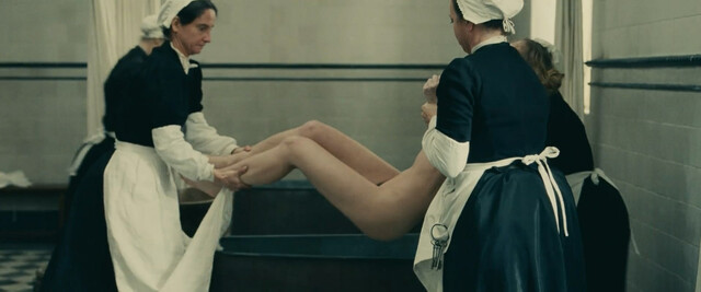 Lou de Laage nude, Coralie Russier nude, Martine Schambacher nude – The Mad Women’s Ball (Le bal des folles) (2021)