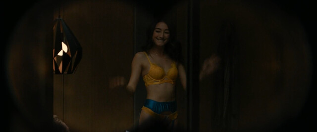 Sydney Sweeney nude, Cait Alexander nude, Natasha Liu Bordizzo nude, Blessing Adedijo nude – The Voyeurs (2021)