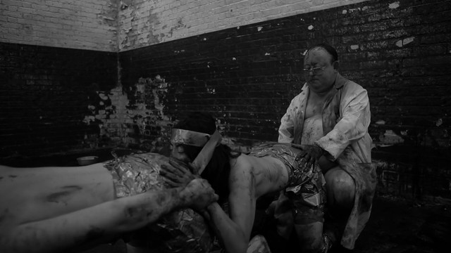 Ashlynn Yennie nude, Katherine Templar nude, Georgia Goodrick nude, Emma Lock nude, Maddi Black nude, Kandace Caine nude – The Human Centipede II (Full Sequence) (2011)