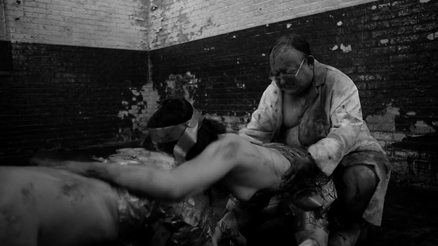 Ashlynn Yennie nude, Katherine Templar nude, Georgia Goodrick nude, Emma Lock nude, Maddi Black nude, Kandace Caine nude – The Human Centipede II (Full Sequence) (2011)