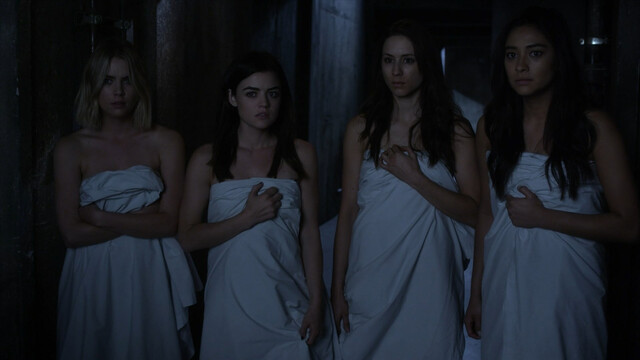 Ashley Benson sexy, Shay Mitchell sexy, Lucy Hale sexy, Troian Bellisario sexy, Janel Parrish sexy – Pretty Little Liars s06e01 (2015)