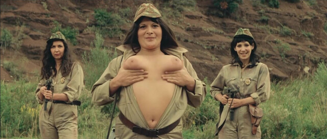 Brigitte Fossey nude, Sylvie Matton nude, Claudine Beccarie nude - Calmos (1976)