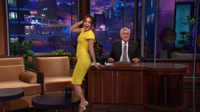 Vanessa Hudgens sexy -  The Tonight Show with Jay Leno s21e109 (2013)