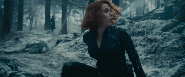 Scarlett Johansson sexy, Elizabeth Olsen sexy, Cobie Smulders sexy - Avengers Age Of Ultron (2015)